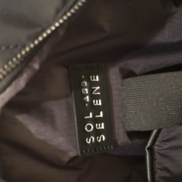 Quilted Black Backpack - Picture 7 of 10